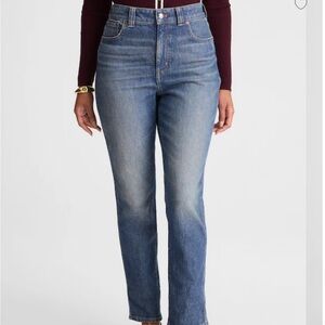 Madewell The Curvy Perfect Vintage Jean dark wash